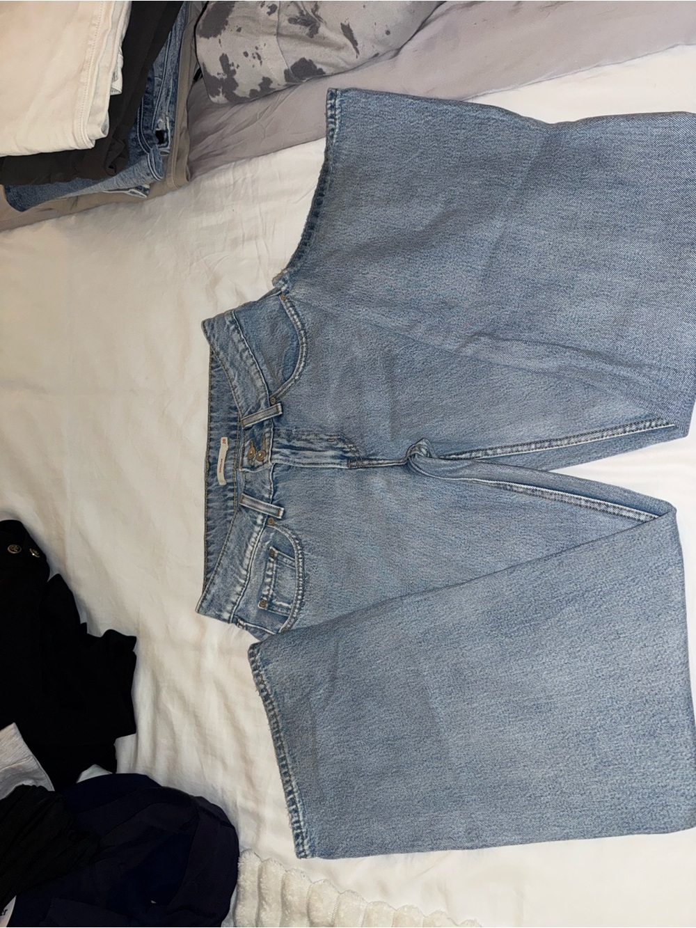 Levi's Light Blue Flare-Wide Leg Jeans